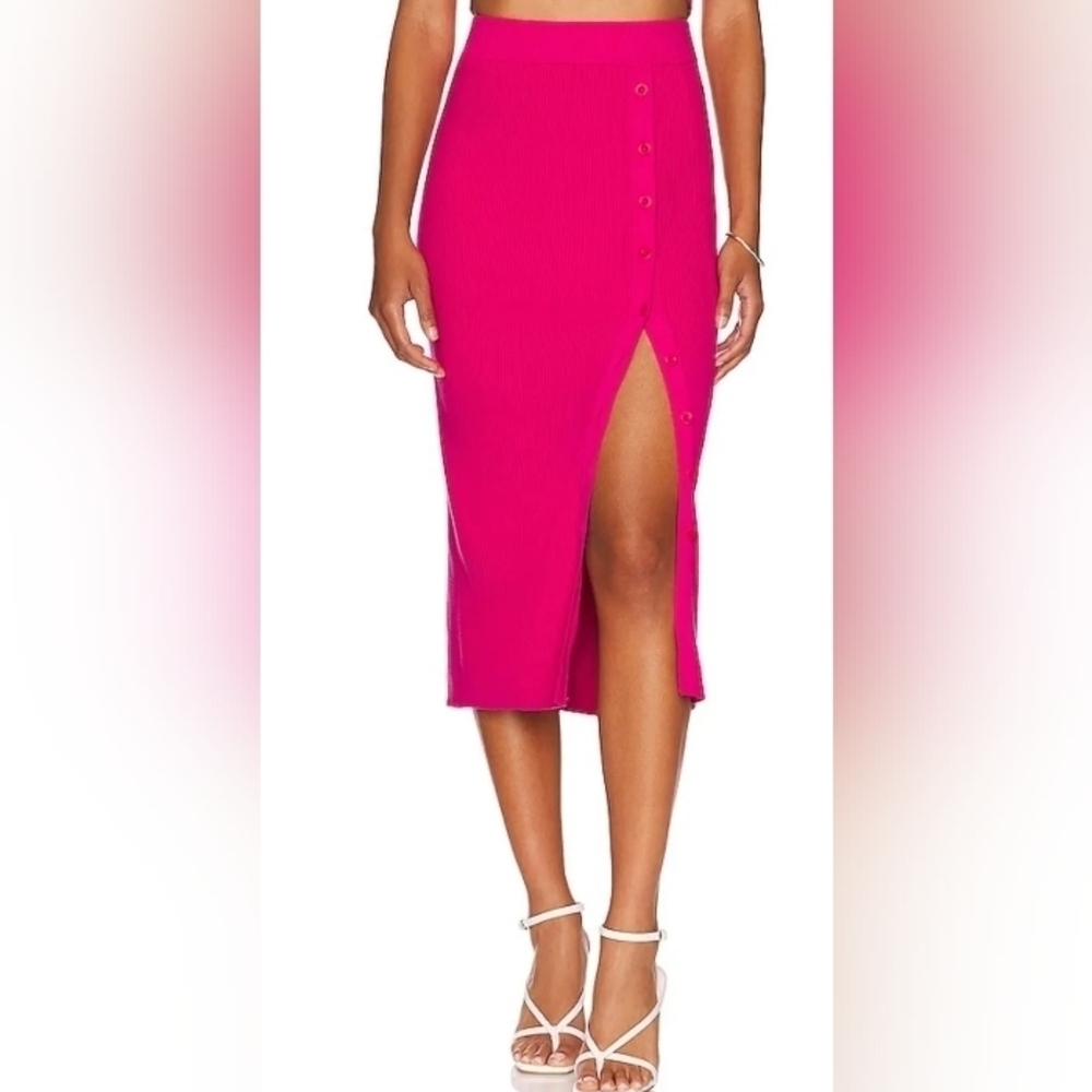 Lita by Ciara  Maxi skirt Color Fuschia